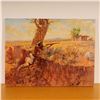 Image 2 : Joe Beeler, Western Oil on Canvas Painting, Ambush, Signed