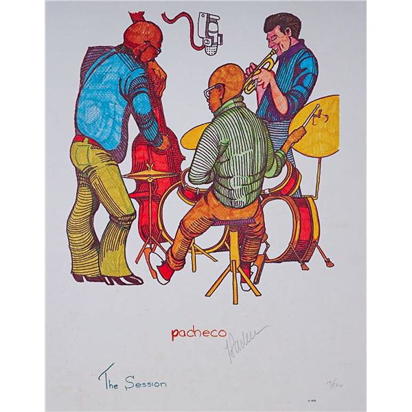 Ferdie Pacheco, Limited Edition Lithograph on Paper, Signed & Numbered