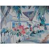 Image 3 : Peter Lee Spataro, Lithograph on Paper, Tropical Street, Signed & Numbered