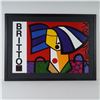 Image 2 : After Romero Britto (Brazilian, b. 1963) Serigraph on Paper, Japanese Woman