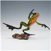 Image 3 : Tim Cotterill Frogman Bronze Figurine Sculpture, Stepping Stone