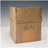 Image 3 : Michel Harvey  (b.1951) Ceramic Sculpture, Corrugated Shipping Box