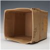 Image 6 : Michel Harvey  (b.1951) Ceramic Sculpture, Corrugated Shipping Box