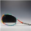 Image 2 : Mixed-Media Tennis Racquet Mirror, Signed