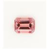 Image 1 : 1.55 CT Pink Tourmaline Emerald Cut Gemstone