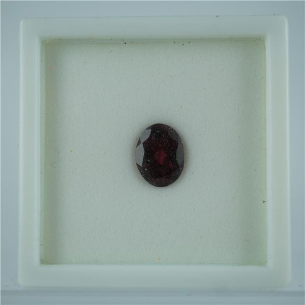 2.00 CT Garnet Oval Cut Gemstone