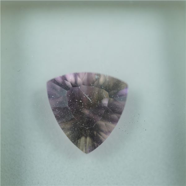 3.40 CT Amethyst Trillion Cut Gemstone