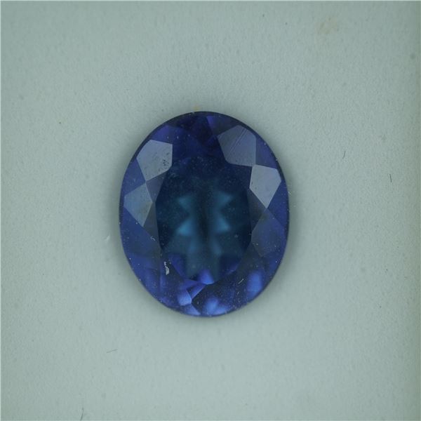 6.0 CT Patriot Blue Topaz Oval Cut Gemstone