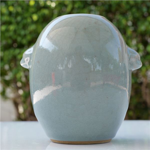 Chinese Ware Ceramic Double-Handle Vase
