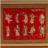 Image 1 : Chinese Silk Embroidery of the Eight Immortals & Two Celestial Deities