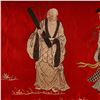 Image 5 : Chinese Silk Embroidery of the Eight Immortals & Two Celestial Deities