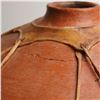Image 4 : Terracotta Tarahumara Tesquino Vessel with Rawhide Strips