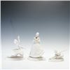 Image 1 : 3pc Boehm Classical Ballet Figurines, Cinderella, Firebird and Swan Lake