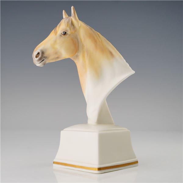 Royal Worcester Horse Head Figurine, Pyroeis