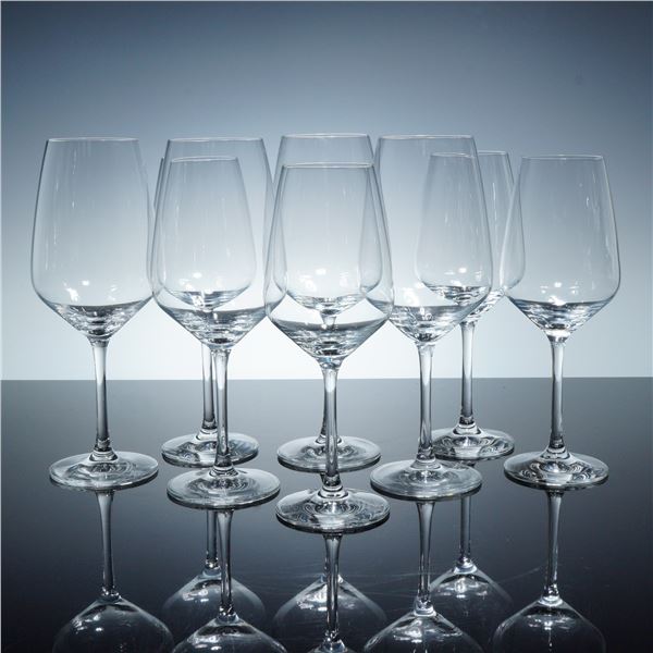 8pc Schott Zwiesel Crystal Wine Glasses