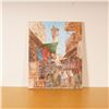 Image 2 : A. Savrann Oil on Canvas Painting, Middle Eastern Market Scene, Signed