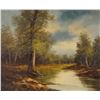 Image 1 : Williams, Oil on Canvas Painting, Forest Landscape, Signed