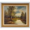 Image 2 : Williams, Oil on Canvas Painting, Forest Landscape, Signed