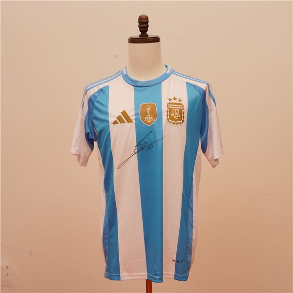 Lionel Messi Signed Argentina 2024-25 Home Shirt w/ COA