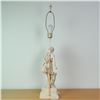 Image 5 : Neoclassical Figural Table Lamp with Classical Male Figure
