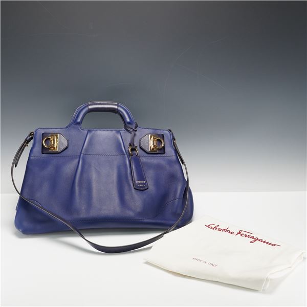 Salvatore Ferragamo Leather Satchel Bag