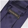 Image 4 : Valentino Navy Silk Necktie