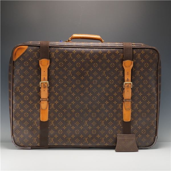 Louis Vuitton Monogram Satellite 70 Luggage with Lock and Key