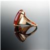 Image 3 : 14K Gold Carnelian Ring