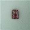 Image 1 : 1.00 CT Pink Tourmaline Emerald Cut Gemstone