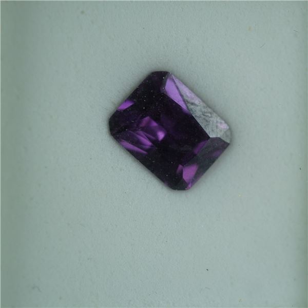 1.50 CT Amethyst Radiant Cut Gemstone