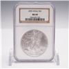 Image 1 : 2005 American Silver Eagle Type 1 Dollar NGC Graded MS 69