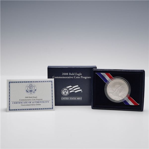 2008-P United States Mint Bald Eagle Uncirculated Silver Dollar