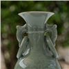 Image 2 : Chinese Celadon Ware Ceramic Double-Handled Vase