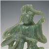 Image 3 : Chinese Carved Maiden Celestial Jade Figurine