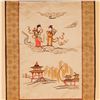 Image 1 : Chinese Silk Embroidery on Silk, Immortal Maidens Scene