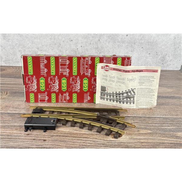 Lehmann G Scale 1215 Left Manual Switch Track