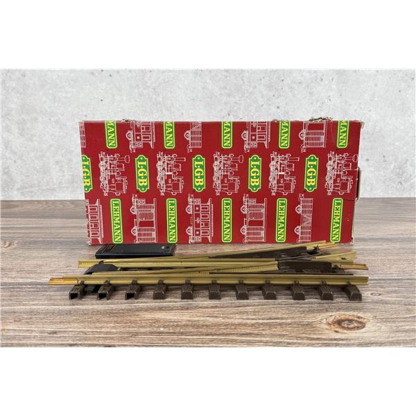 Lehmann G Scale 1205 Left Hand Switch Track
