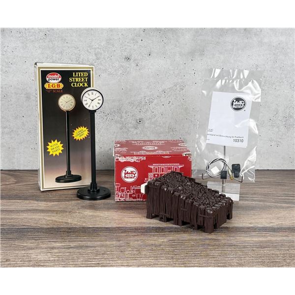 Lehmann G Scale 10310 989 Bumper Clock