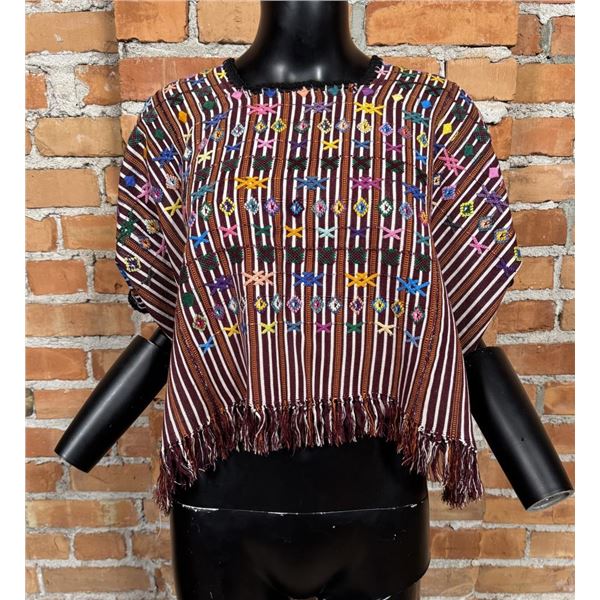 Guatemalan Huipile Poncho