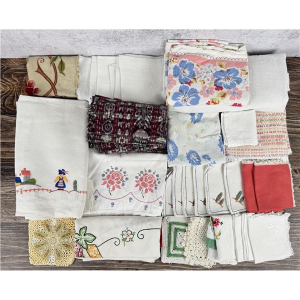 Collection of Assorted Textiles