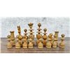 Image 3 : Victorian Carved Wood and Bone Chess Pieces