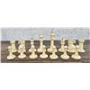Image 4 : Victorian Carved Wood and Bone Chess Pieces