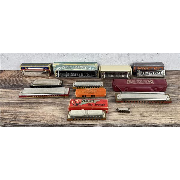 Collection of Harmonicas