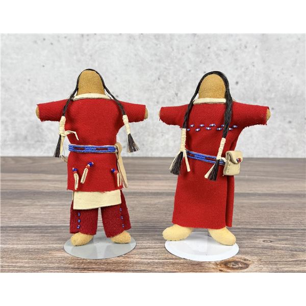 Crow Native American Indian Dolls