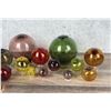 Image 7 : Collection of Blown Glass Fishing Floats