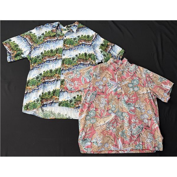 Pair Of Reyn Spooner Hawaiian Shirts