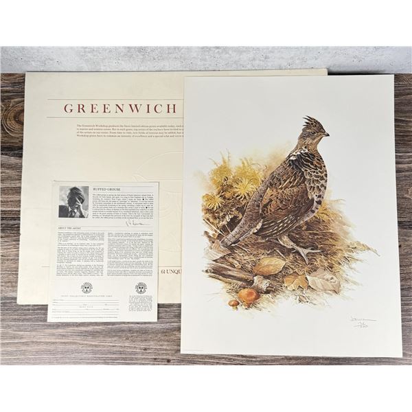 Fenwick Lansdowne Ruffed Grouse Print