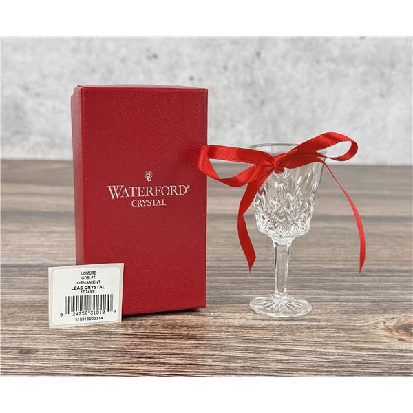 Waterford Crystal Lismore Goblet Ornament