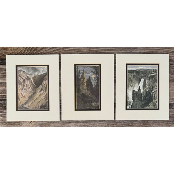 Yellowstone Park Engravings