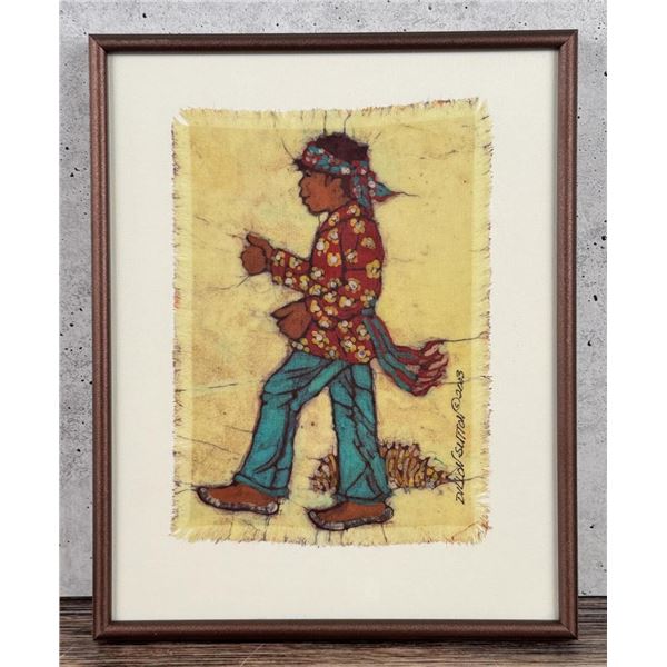 Lydia Dylan Sutton Navajo Batik Painting